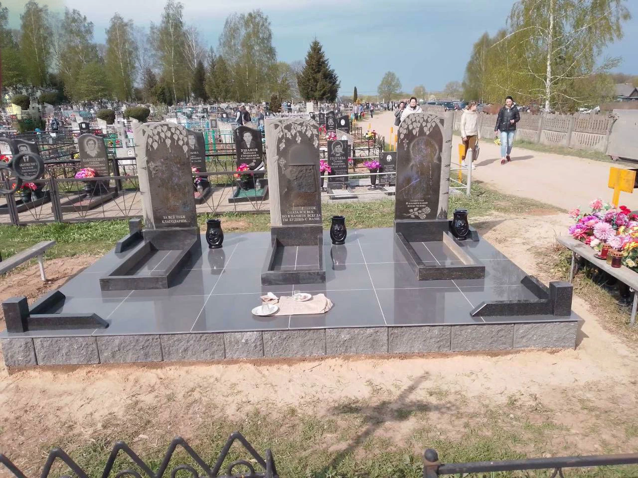 Благоустройство керамогранитной плиткой Марьина Горка и Пуховичский район